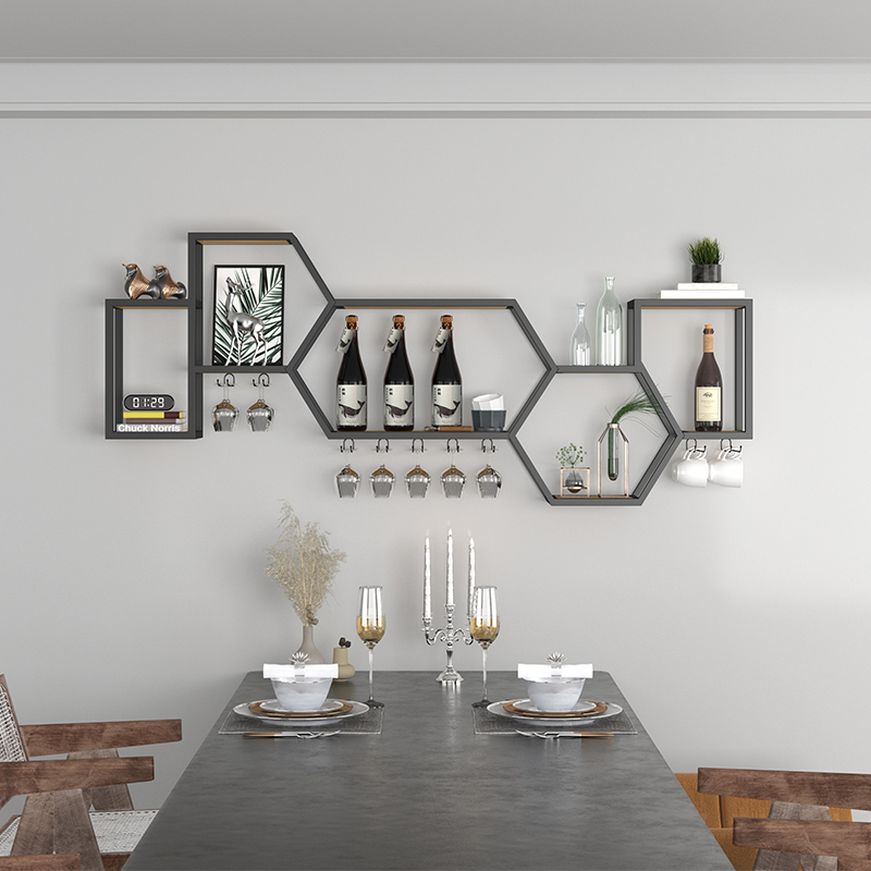 Home Bar Shelf - Designer Shelves Bar Cabinet Living Room