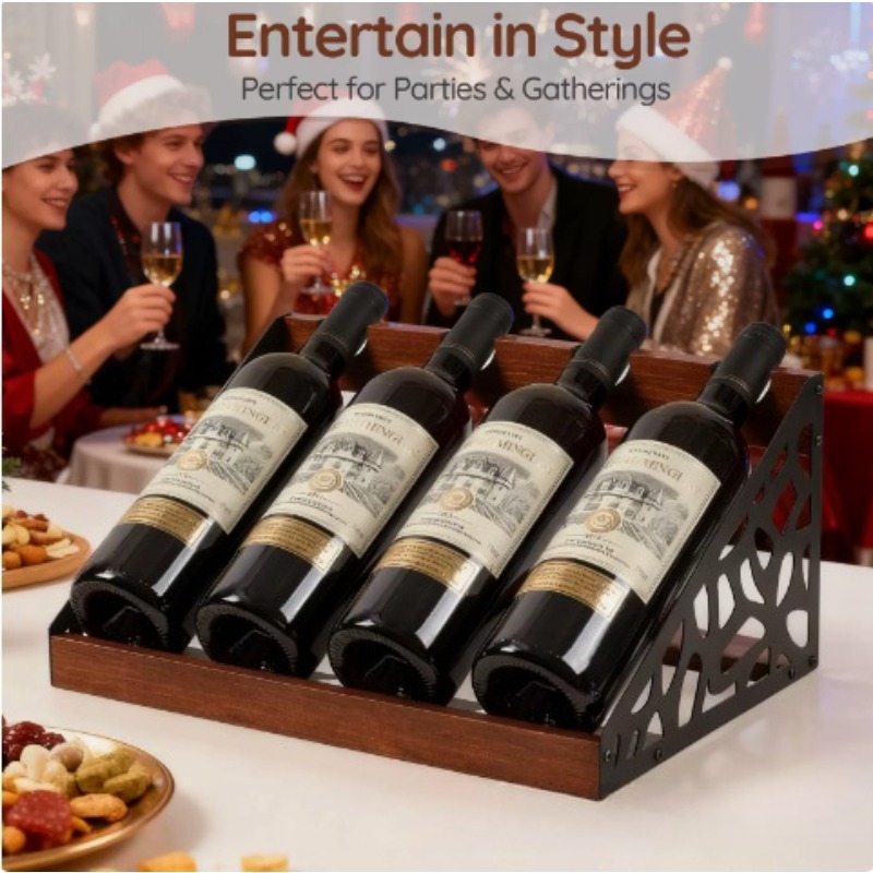 Home Bar Wooden Wine Rack Wine - Home Bar Shelf review and price