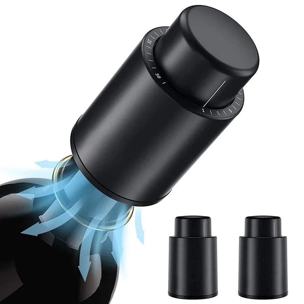 Push Type Vacuum Wine Preserve - Wine Preservation Pump review and price
