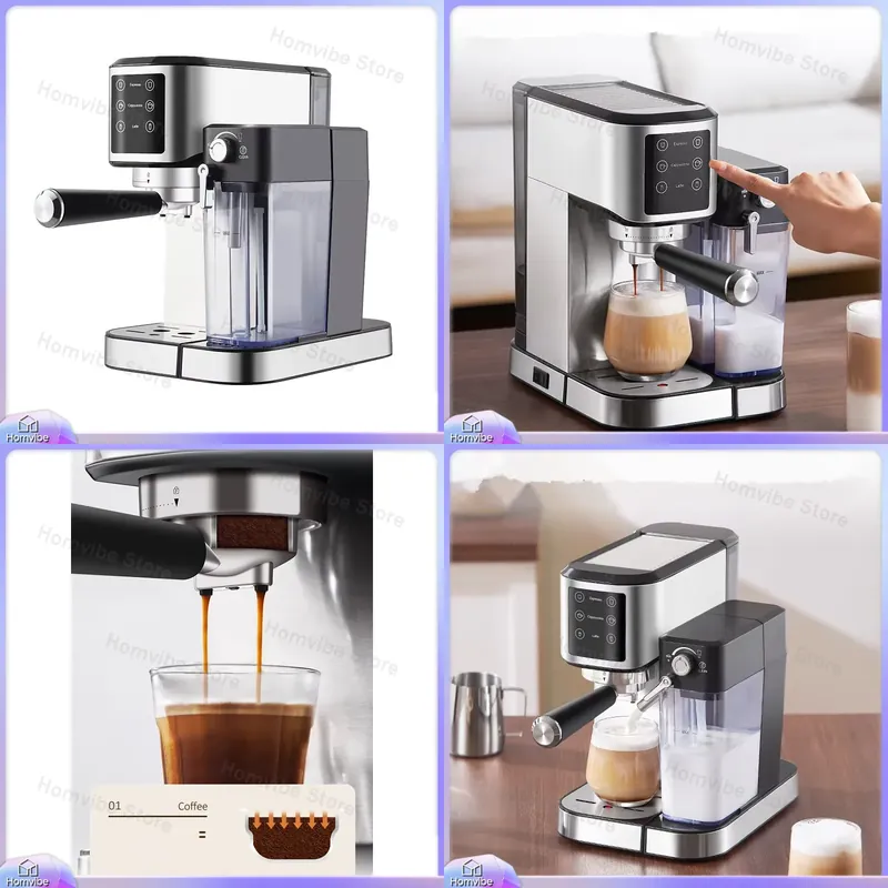 Stainless Steel Espresso 20 Ba - Home Barista review and price