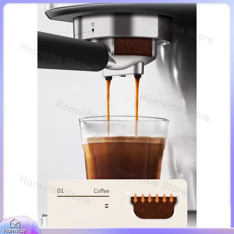 Stainless Steel Espresso 20 Ba - Home Barista review and price