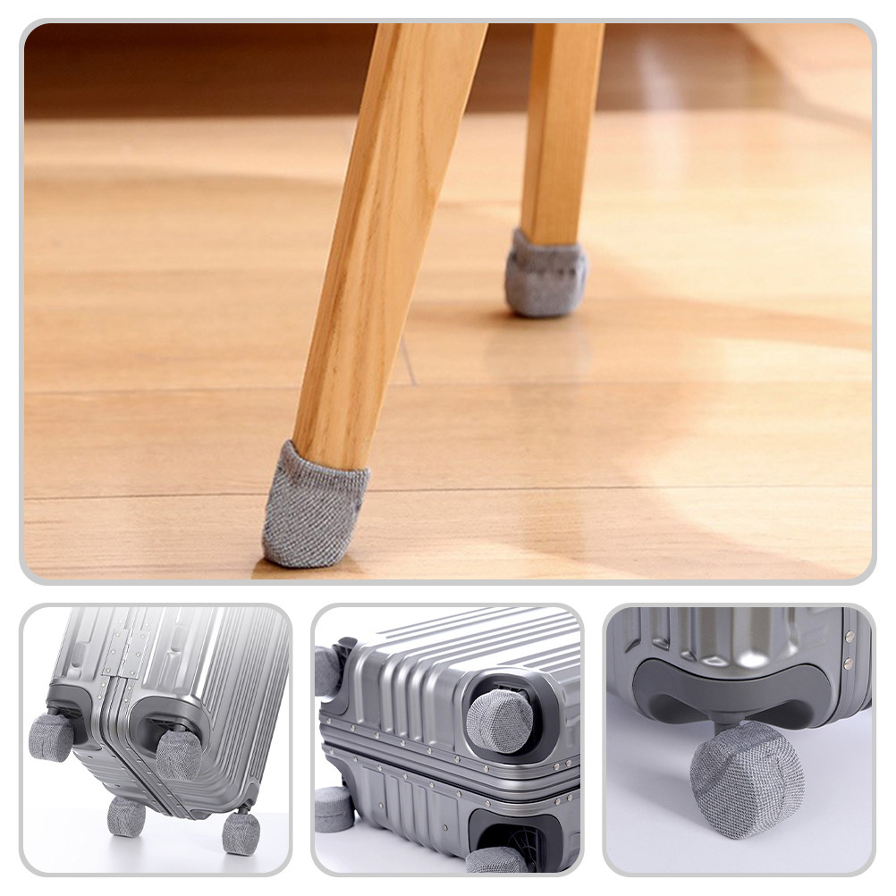 4Pcs Flexible Chair Leg Sleeve - Home Bar Stools review and price