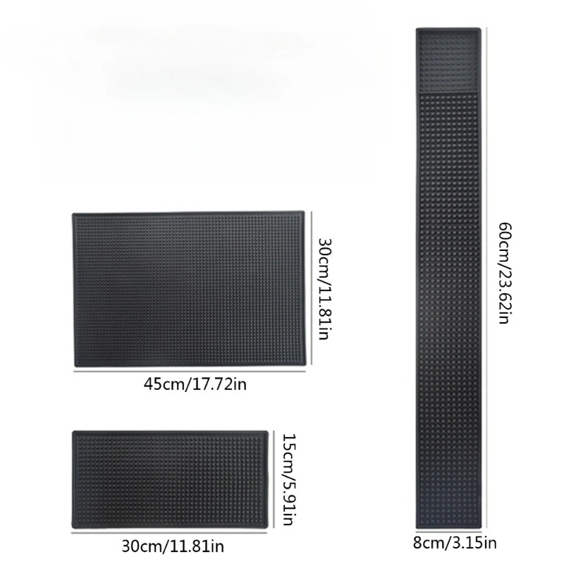 Bar Mat Rubber Dish Drying Mat - Home Bar Setup review and price