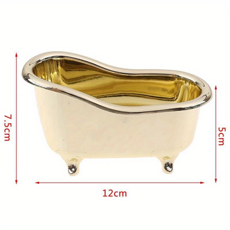 1pc Mini Bathtub Soap Jewelry  - Bar Cart Gold review and price