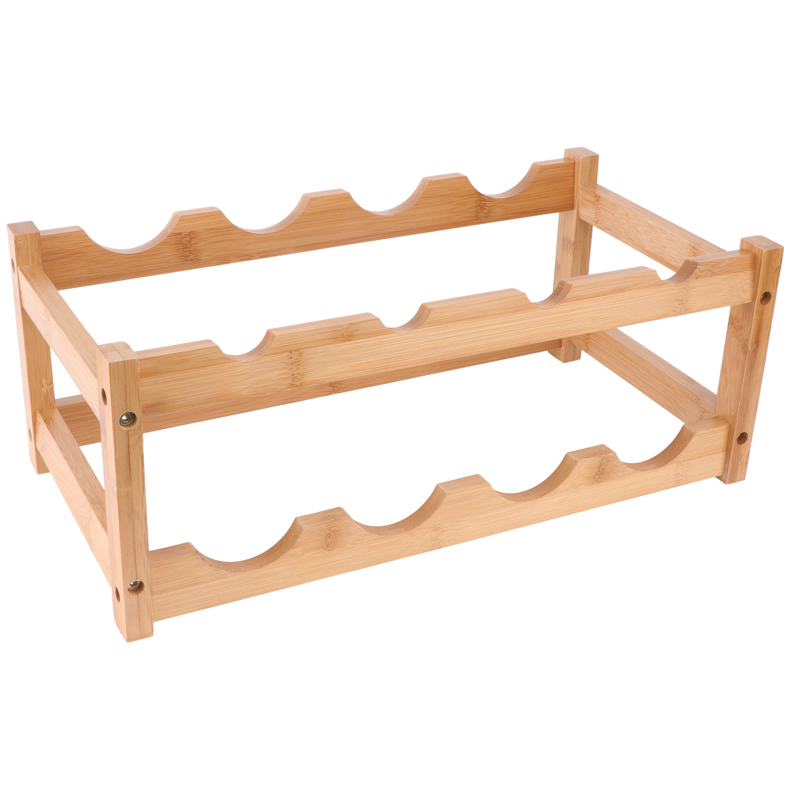 Wooden Double Layer Red Wine R - Home Bar Stand review and price