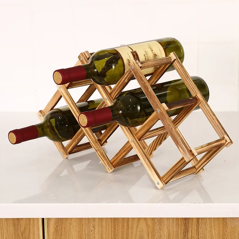 Collapsible Wooden Wine Racks  - Home Bar Setup review and price