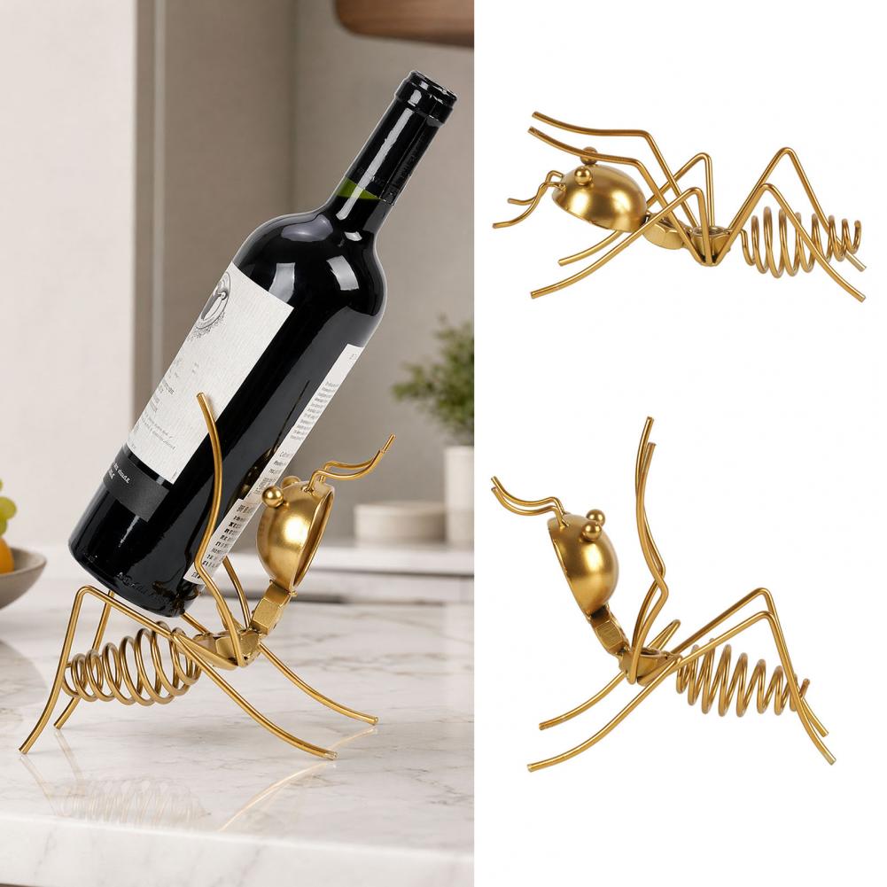 Solid Metal Wine Stand Unique  - Home Bar Stand review and price