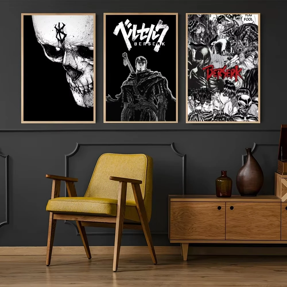 Anime B-berserk Poster Paper P - Home Bar And Restaurant review and price