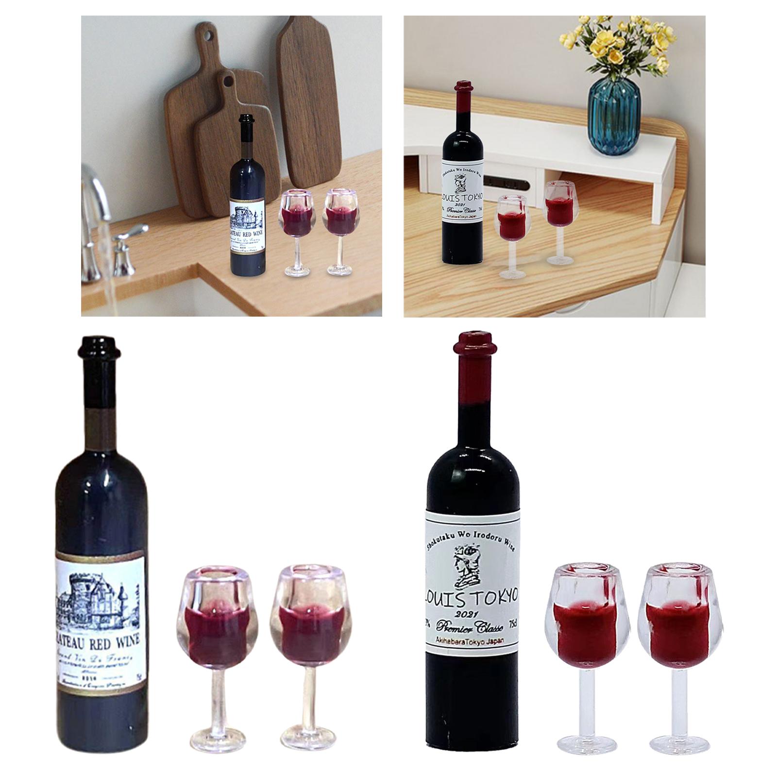 1/12 Scale Dollhouse Wine Bott - Home Bar Setup review and price