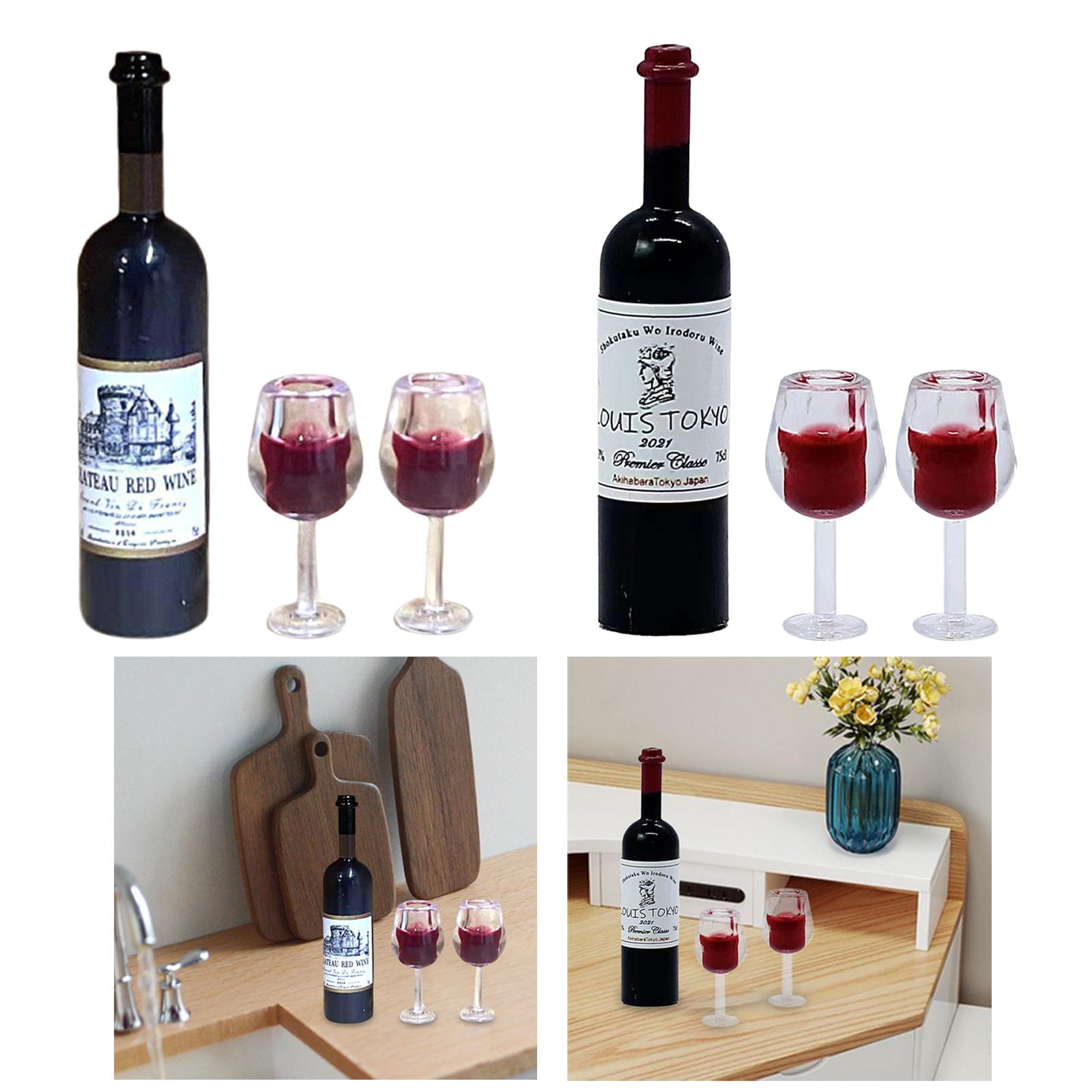1/12 Scale Dollhouse Wine Bott - Home Bar Setup review and price