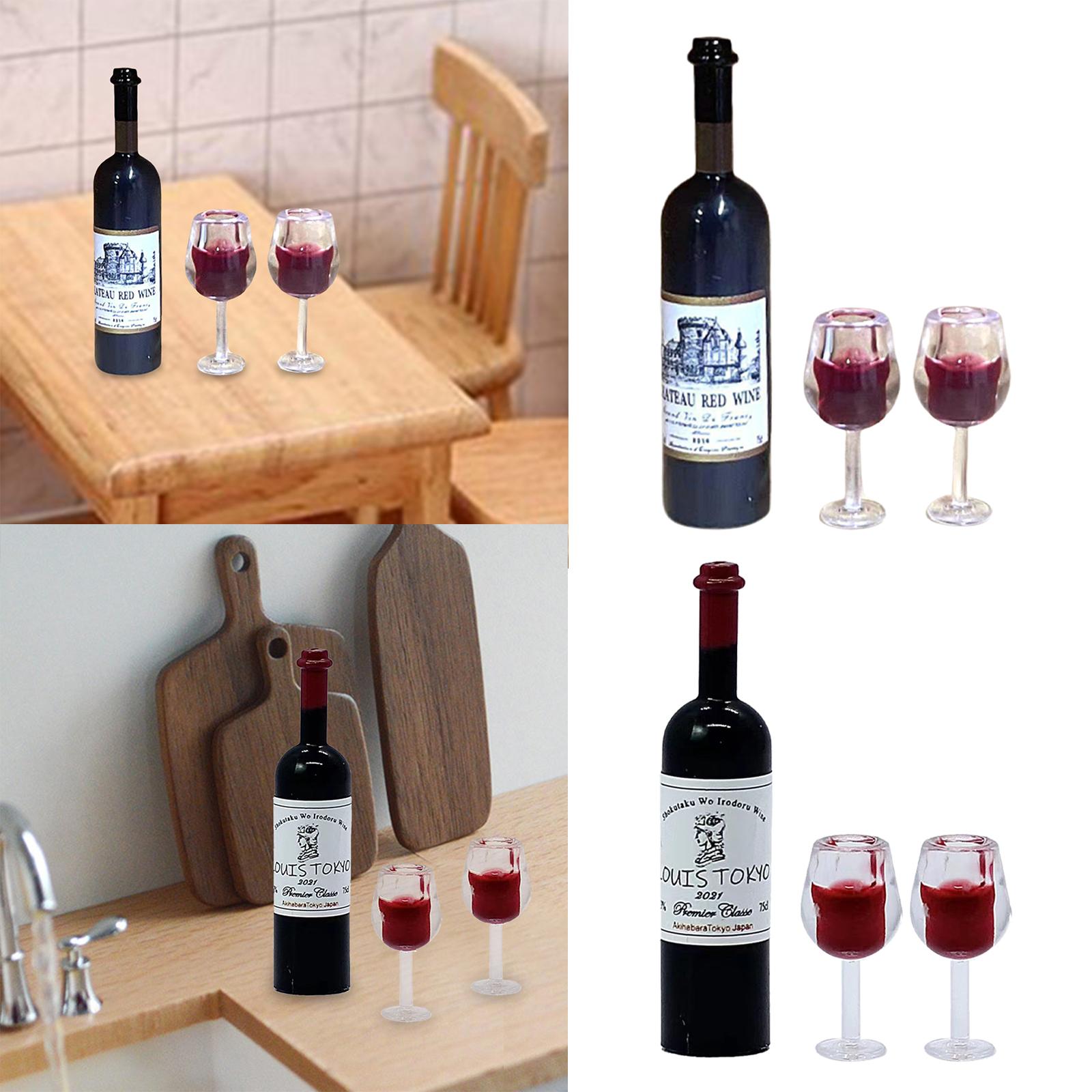 1/12 Scale Dollhouse Wine Bott - Home Bar Setup review and price