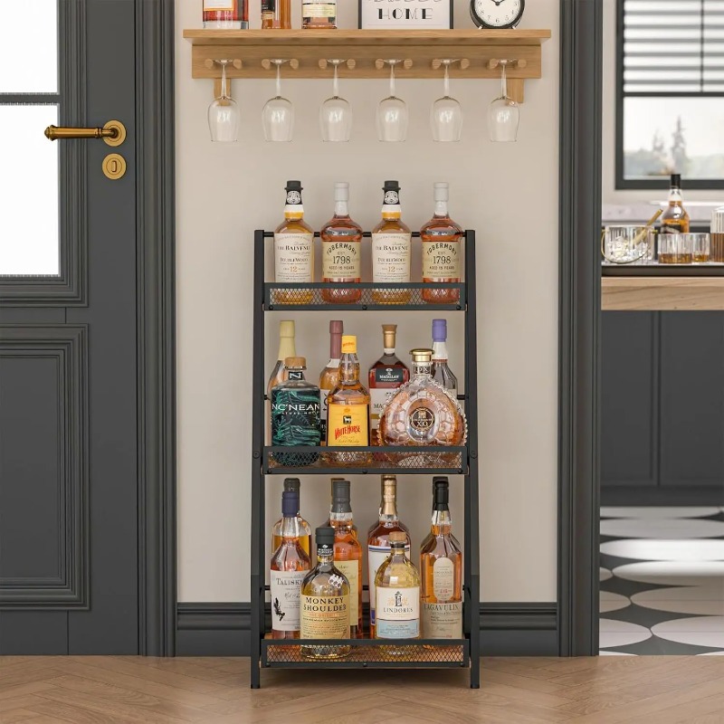 3-Tier Ladder Wine Rack Freest - Home Bar Shelf review and price