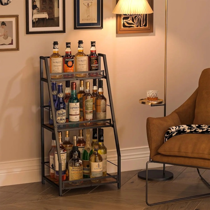 3-Tier Ladder Wine Rack Freest - Home Bar Shelf review and price