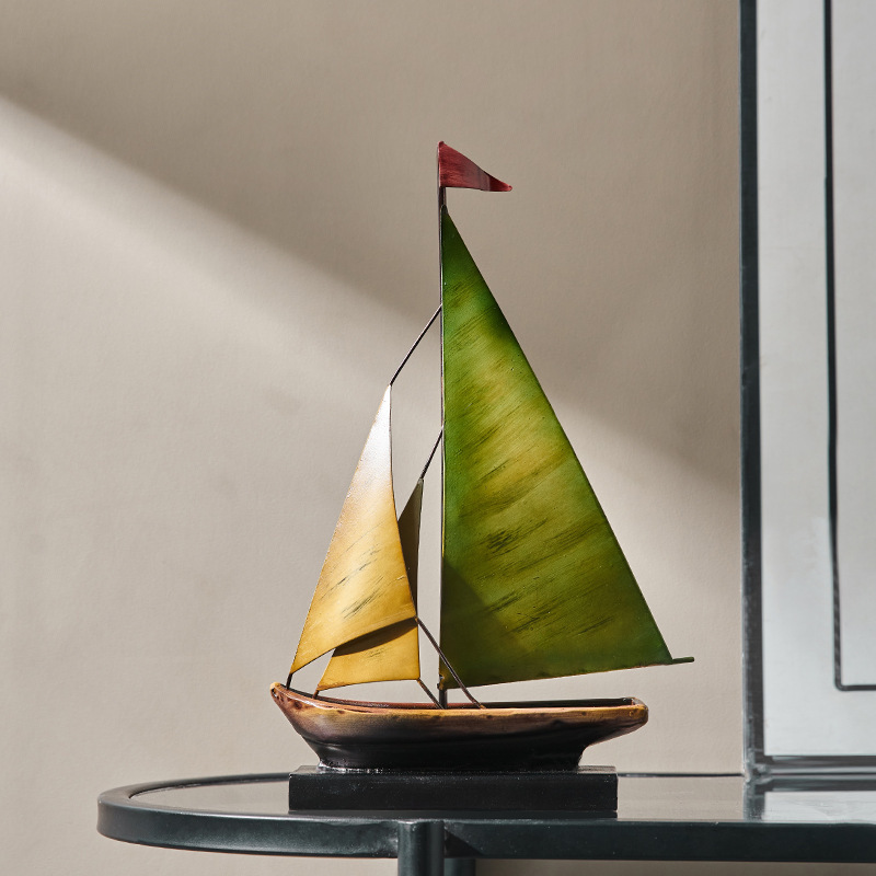 Creative Sailboat Model Orname - Home Bar Setup review and price