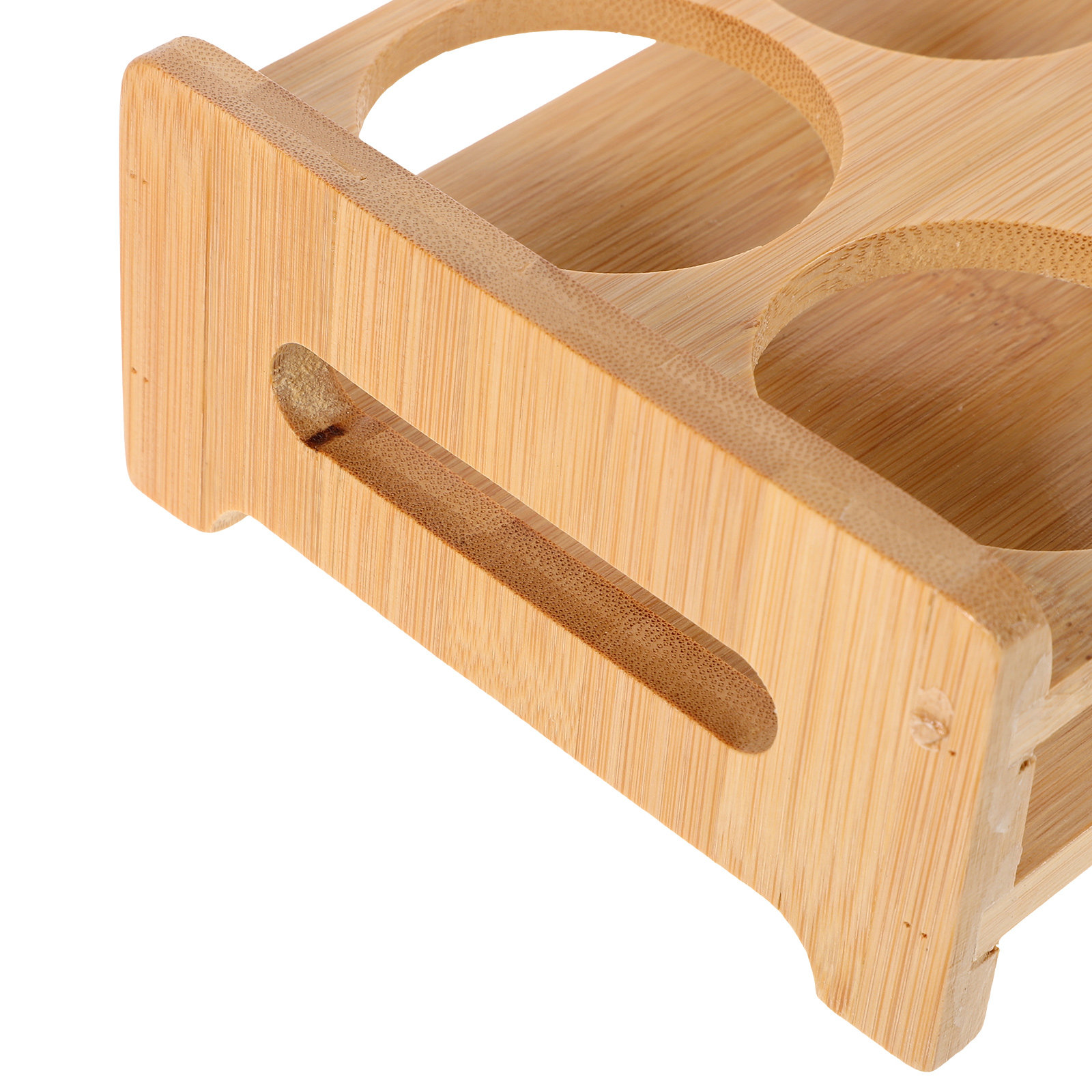 Bamboo Shot Glass Holder Premi - Home Bar Stand review and price