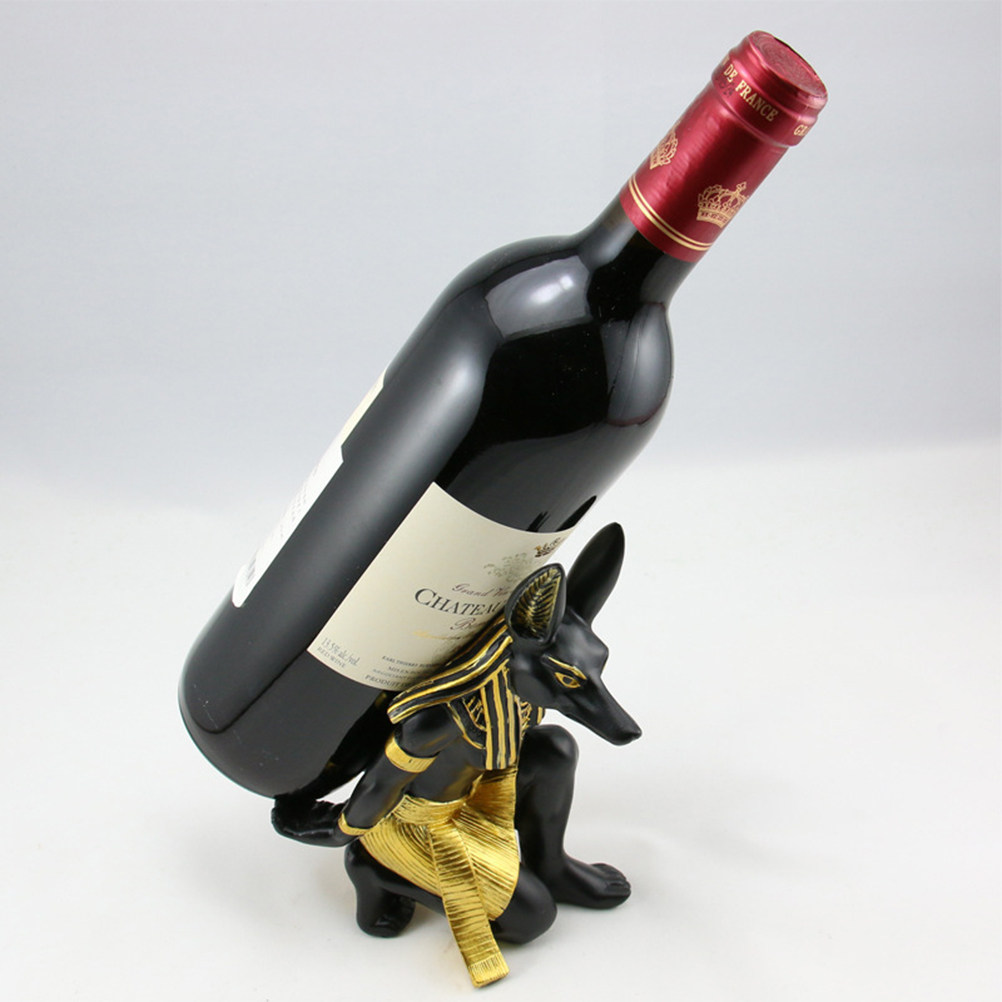 Anubis Shape Wine Rack Premium - Home Bar Stand review and price